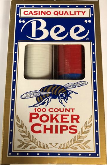 Bee Poker Set of 100 Chips main image